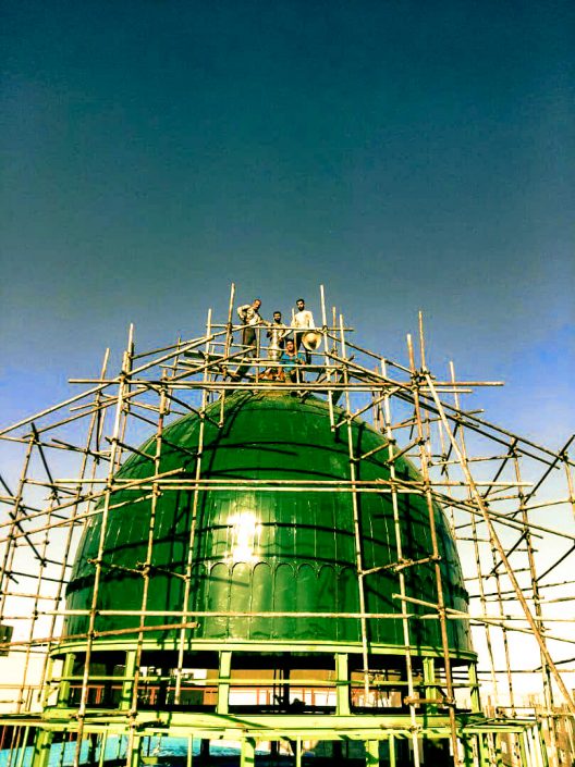 گنبد استیل سبز