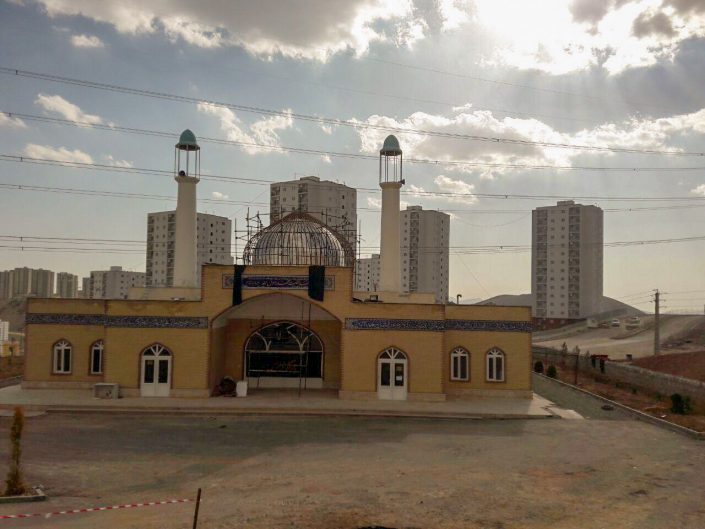 ساخت گنبد در پردیس